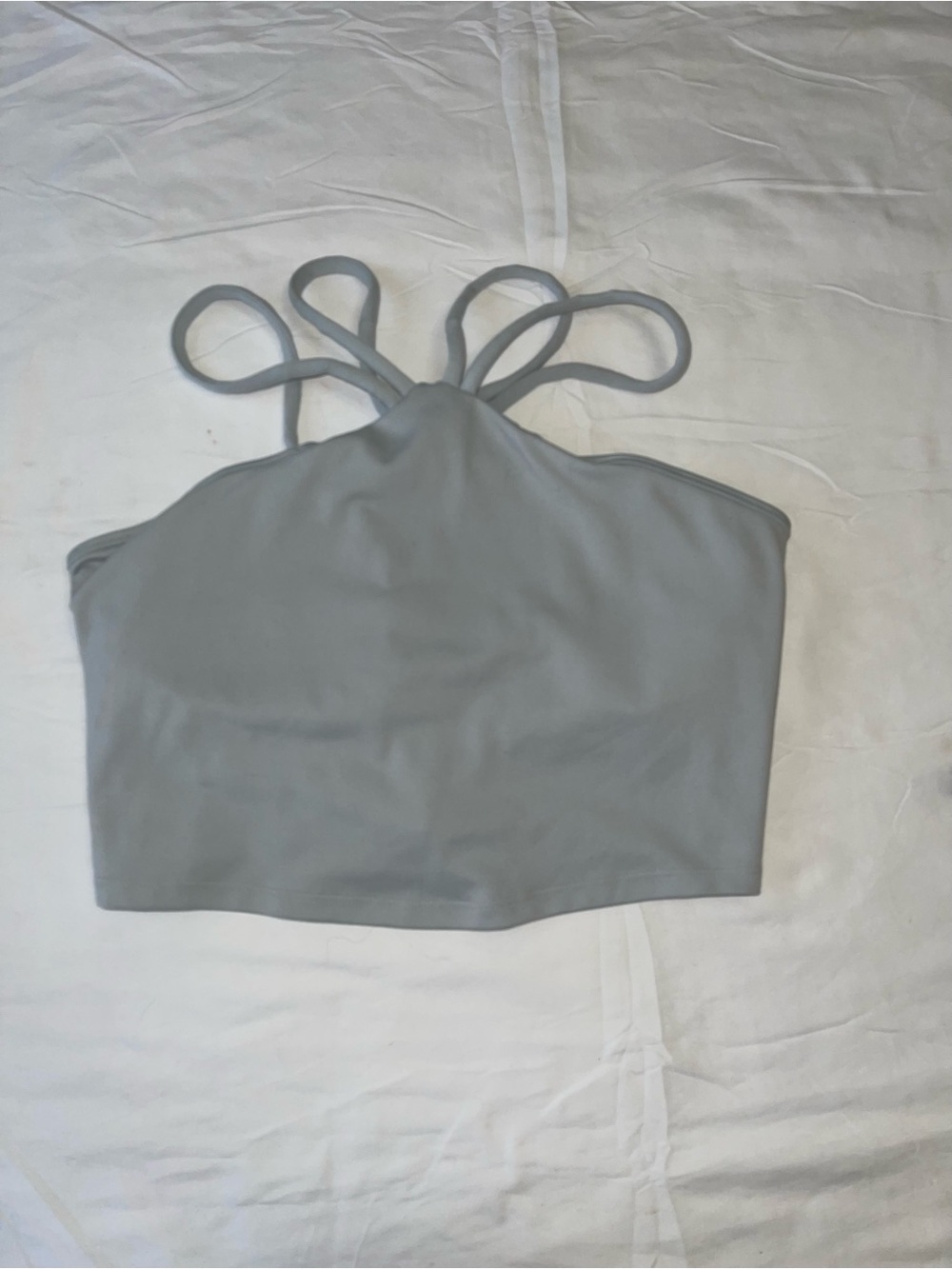 Hollister Gilly Hicks Active Halter Neck Strappy Top.